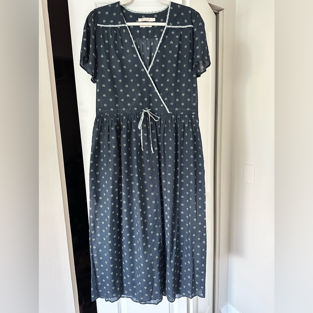 Christy Dawn Blueberry Print Dawn Dress
